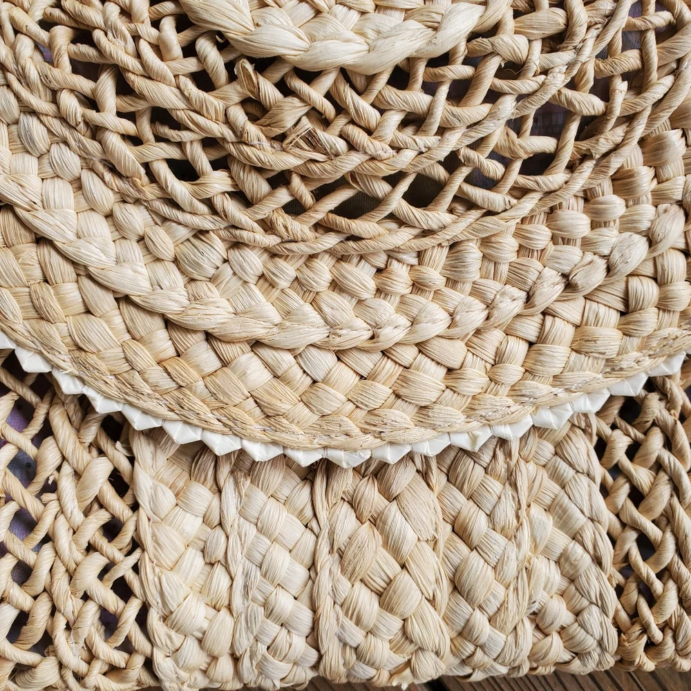 Straw Cross Body Bag - Picture 5 of 7